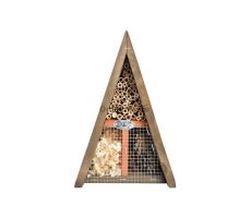 Insectenhotel, hout, l 18.7 cm, b 17.2 cm, h 28.2 cm