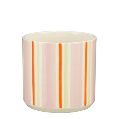 Julio pot rond roze - h10,5xd10,5cm