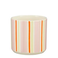 Julio pot rond roze - h10,5xd10,5cm
