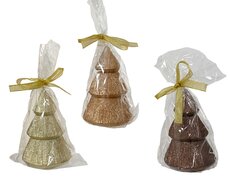 Kaars paraffine, H 12 cm, assortie, per stuk