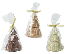 Kaars paraffine, H 14 cm, assortie, per stuk