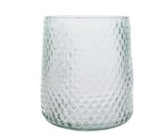 Kaarshouder, euca, glas, 15 cm - afbeelding 2