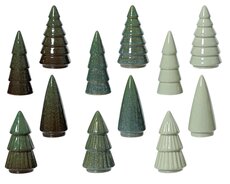Kandelaar porselein, H 10 cm, per stuk - afbeelding 2