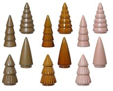 Kandelaar porselein, H 10 cm, per stuk