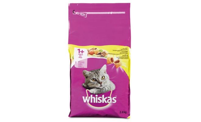 Kattenvoer, Whiskas Droog, adult, kip, 3.8 kg - afbeelding 1