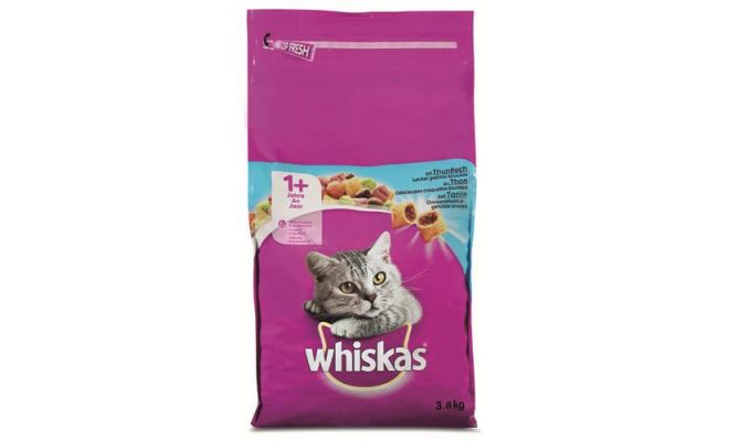 Kattenvoer, Whiskas Droog, adult, tonijn, 3.8 kg - afbeelding 1