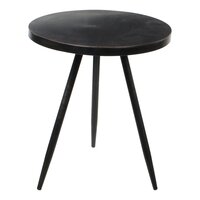 Kent tafel rond zwart - H40 x Ø35 cm - afbeelding 1