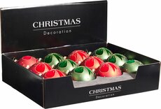 kerstbal 80 mm - afbeelding 1