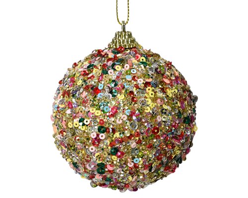 Kerstbal foam, D  8 cm