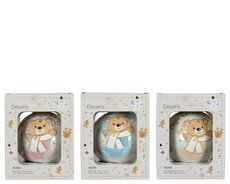 Kerstbal glas, D 10 cm, per stuk - afbeelding 3