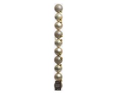 Kerstbal kunststof D 6cm mix Parel 10 stuks - afbeelding 6