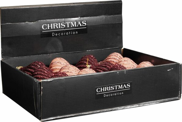 kerstbal ui 10 cm - afbeelding 1