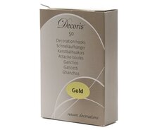 Kerstbalhaakjes, goud, 50 stuks - afbeelding 6