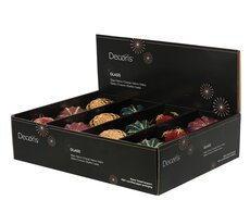 Kerstballen glas shiny-matt, assortie, Ø 8 cm, keuze uit 1 stuks - afbeelding 2