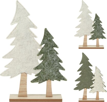 kerstbomen 38cm op base