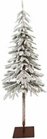 kerstboom 150 cm met sneeuw - afbeelding 1
