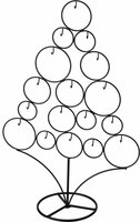 kerstboom bal vorm 57 x 87 cm zwa
