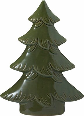kerstboom deco 21 cm kleur - afbeelding 1