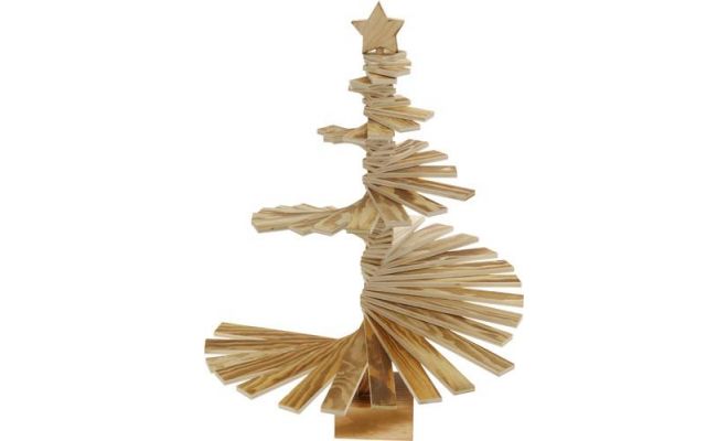 Kerstboom, hout, 56 cm - afbeelding 1