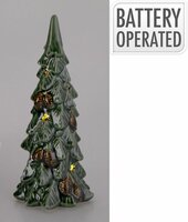 kerstboom led 24 cm groen - afbeelding 2