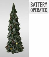 kerstboom led 31 cm groen - afbeelding 2