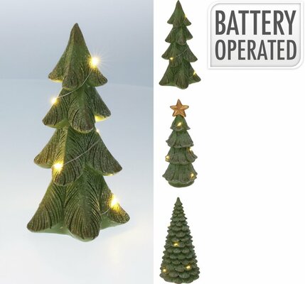 kerstboom met led 155mm, per stuk - afbeelding 1