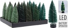 kerstboom met led 17cm, per stuk - afbeelding 5