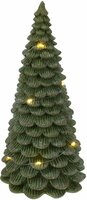kerstboom met led 21 cm groen - afbeelding 1