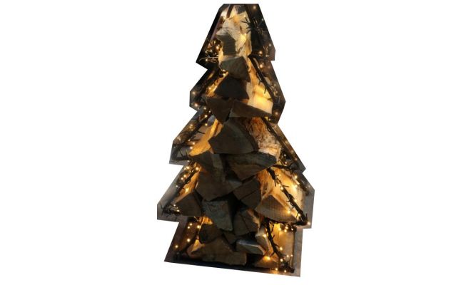 Kerstboom met verlichting, Led kerstverlichting - afbeelding 1