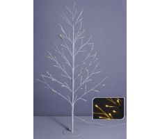 Kerstboom met verlichting, 72 LED, wit