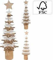 kerstboompje 23cm, per stuk - afbeelding 2