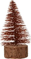 kerstboompje glitter, 14 cm - afbeelding 3