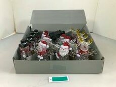 kerstfiguur, 11 cm, led warm wit, per stuk - afbeelding 6
