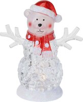 kerstfiguur, 11 cm, led warm wit, per stuk - afbeelding 4