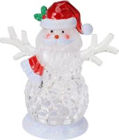 kerstfiguur, 11 cm, led warm wit, per stuk - afbeelding 3