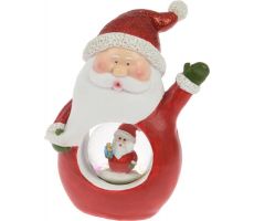 kerstfiguur met waterbal, per stuk - afbeelding 2