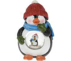 kerstfiguur met waterbal, per stuk - afbeelding 3