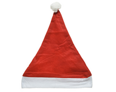 Kerstmuts, polyester, L 29 cm, B 40 cm - afbeelding 3