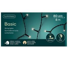 Rice led L 6m zwart/warm wit, Led kerstverlichting - afbeelding 2