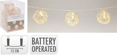 kerstverlichting ballen goud