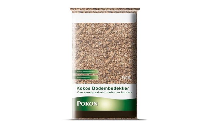 Kokos bodembedekker, Pokon, 50 liter - afbeelding 1