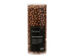 Kralenketting plastic, L1000 cm, Espresso - afbeelding 3