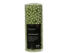 Kralenketting plastic, L1000 cm, Groene thee