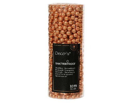 Kralenketting plastic, L1000 cm, Pompoen