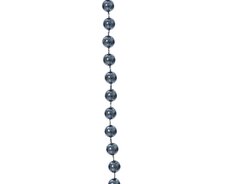 Kralenslinger polystyreen shiny, nachtblauw, Ø 0,8 cm x L 1000 cm - afbeelding 2