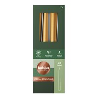 Bolsius Gotische kaars Ø24 x 245 mm bx4 Golden orange - afbeelding 2