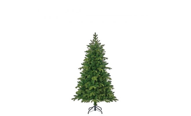 Brampton kerstboom slim groen, 974 tips - H155xD102cm - afbeelding 1