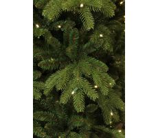Brampton kerstboom slim groen, 974 tips - H155xD102cm - afbeelding 3