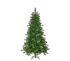 Brampton kerstboom slim groen, 1675 tips - H215xD125cm - afbeelding 1