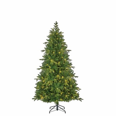 Kunstkerstboom, black box Brampton kerstboom led slim groen 180L TIPS 1295 - h185xd114cm - afbeelding 1